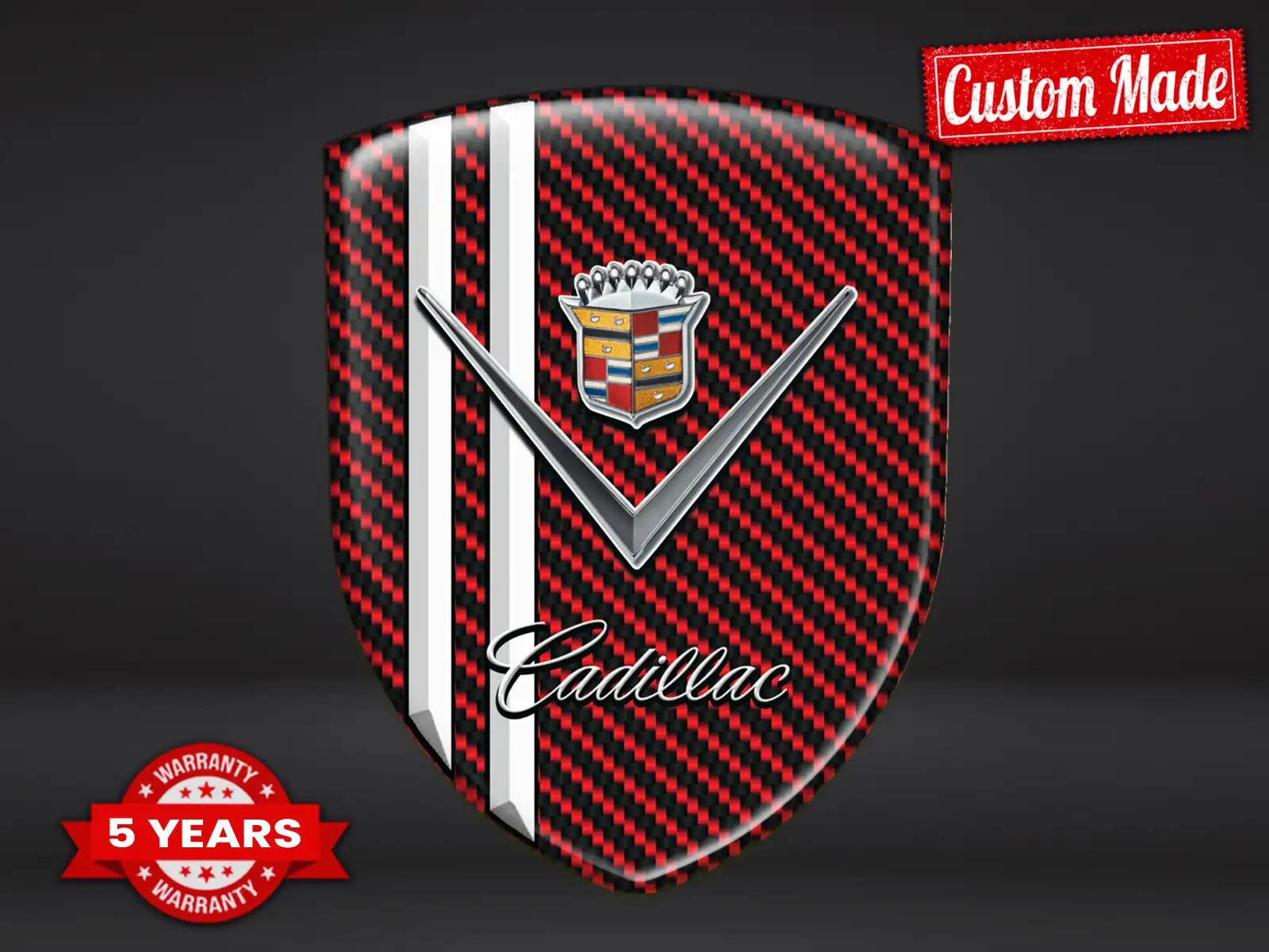 Cadillac Emblemas Capó Pro Máximo Estilo Resistente Rendimiento ST